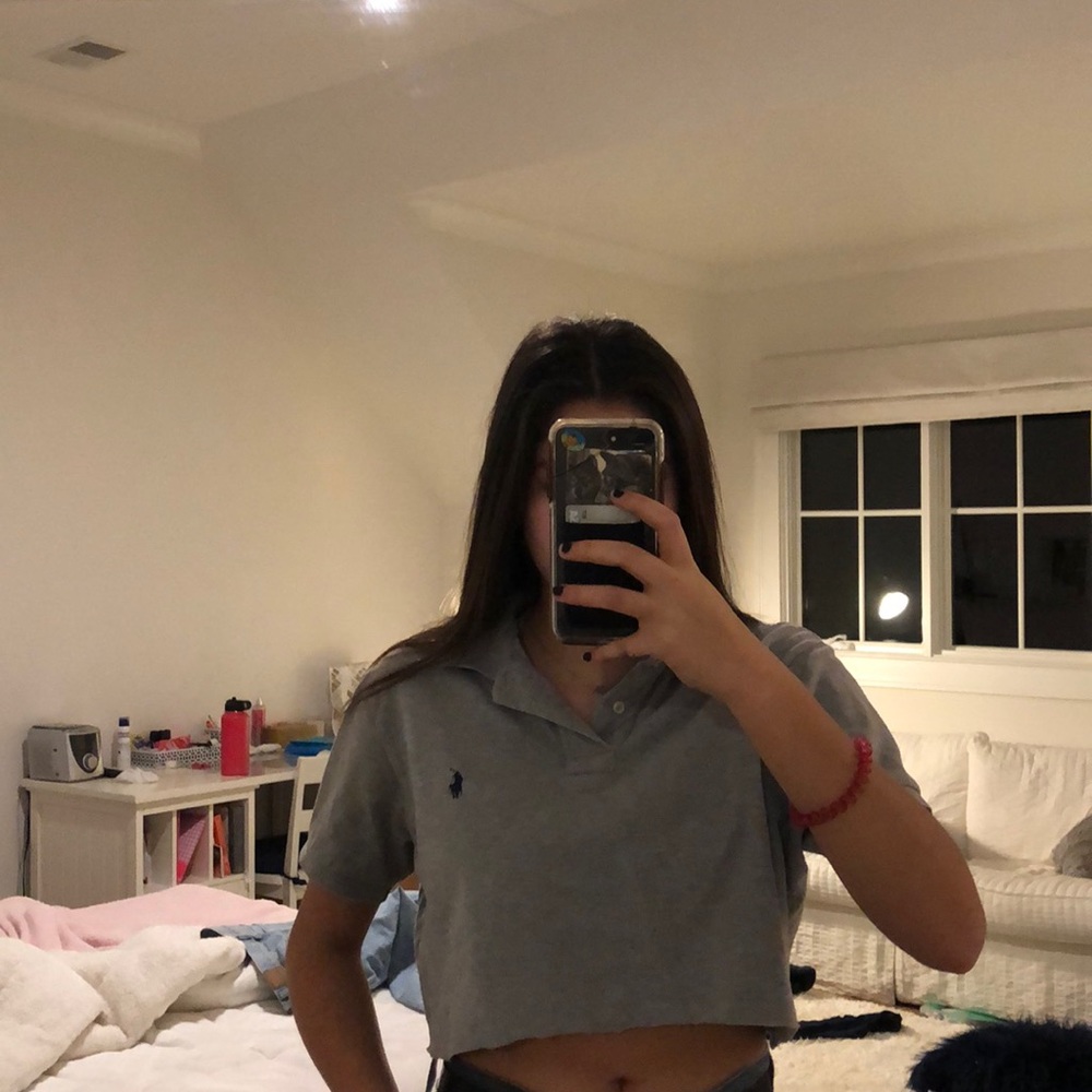 Cropped Ralph Lauren polo